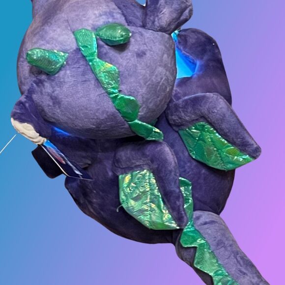 NWT Collections Etc Dalton the Storytelling Dragon Animated Stuffed Plush 12" - Picture 6 of 9